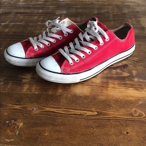 Mens Red Converse